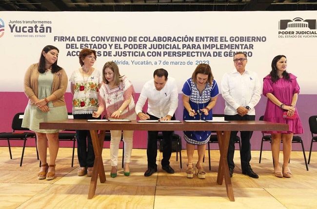 GOBIERNO DEL ESTADO Y EL PODER JUDICIAL FIRMAN CONVENIO DE COLABORACIÓN ...